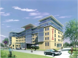 В рамках подготовки к Евро-2012 и обновления гостиничного фонда Украины совместно с компанией УкрДах выигран тендер и начата поставка алюминиевых профильных систем для реко